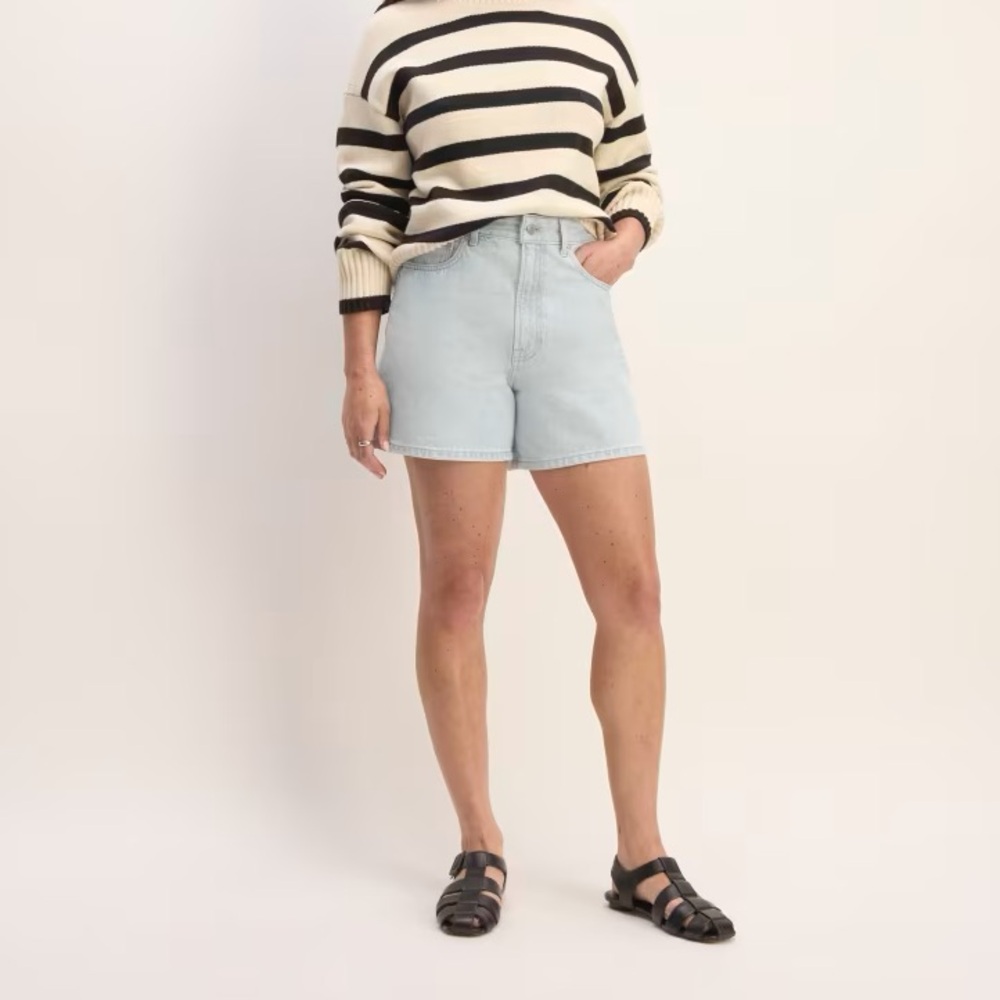 Everlane The A-Line Denim Short